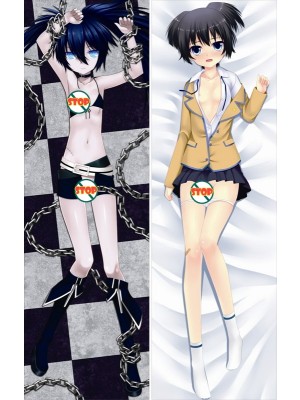 Black Rock Shooter Anime Dakimakura Body Pillow Cover 