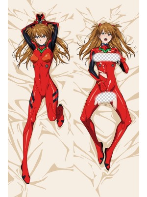 Neon Genesis Evangelion Asuka Langley Soryu Anime Dakimakura Body Pillow Cover