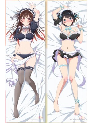 Kanojo, Okarishimasu Ichinose Chizuru Anime Dakimakura Body Pillow Cover