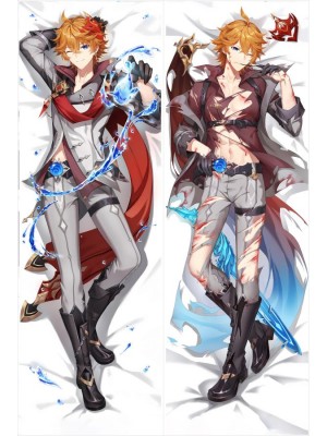Genshin Impact Tartaglia Anime Dakimakura Body Pillow Cover