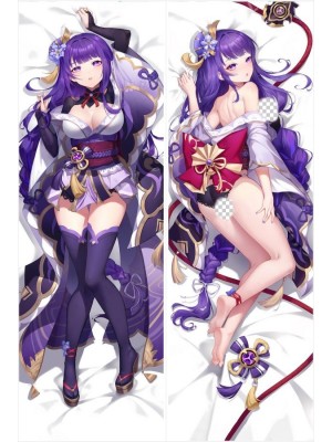 Genshin Impact Raiden Shogun Baal Anime Dakimakura Body Pillow Cover