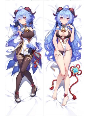 Genshin Impact Ganyu Anime Dakimakura Body Pillow Cover