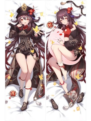 Genshin Impact Hutao Anime Dakimakura Body Pillow Cover