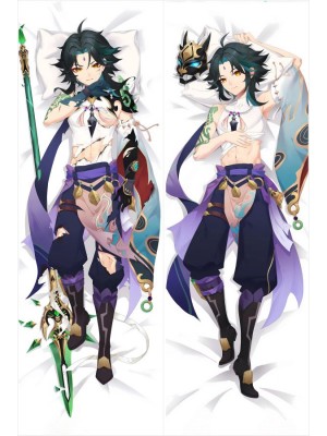 Genshin Impact Xiao Anime Dakimakura Body Pillow Cover