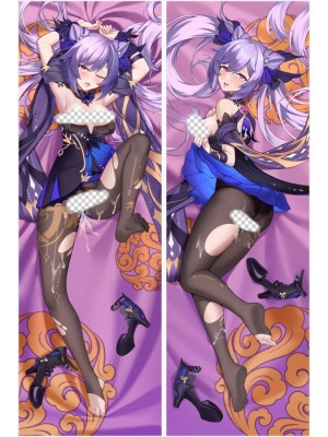 Genshin Impact Keqing Anime Dakimakura Body Pillow Cover
