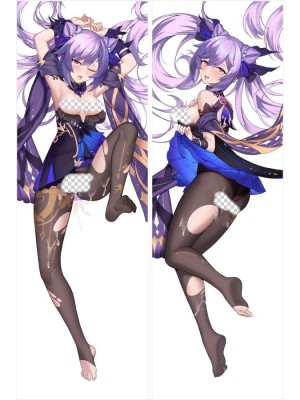 Genshin Impact Keqing Anime Dakimakura Body Pillow Cover