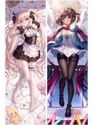 Virtual Youtuber Kano Mahoro Anime Dakimakura Body Pillow Cover