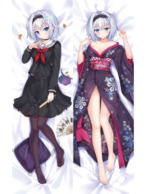 The Ryuo's Work is Never Done! Ginko Sora Anime Dakimakura Body Pillow Cover
