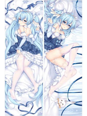 Snow Hatsune Miku Anime Dakimakura Body Pillow Cover