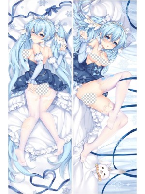 Snow Hatsune Miku Anime Dakimakura Body Pillow Cover