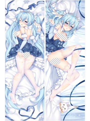 Snow Hatsune Miku Anime Dakimakura Body Pillow Cover