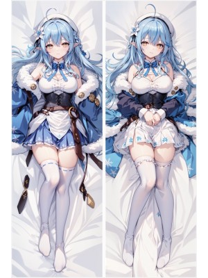 Virtual Youtuber Yukihana Lamy Anime Dakimakura Body Pillow Cover