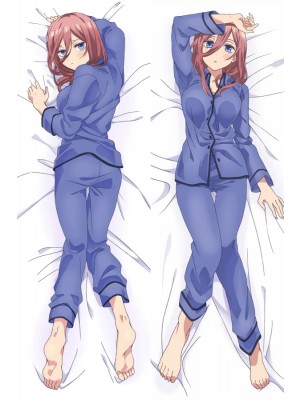 The Quintessential Quintuplets Nakano Miku Anime Dakimakura Body Pillow Cover