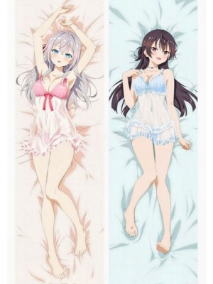 Alya Sometimes Hides Her Feelings in Russian Alisa Mikhailova Kujou & Yuki Suou Anime Dakimakura Body Pillow Cover