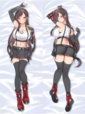 Final Fantasy Tifa Lockhart Anime Dakimakura Body Pillow Cover
