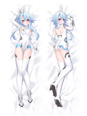 Hyperdimension Neptunia White Heart Anime Dakimakura Body Pillow Cover