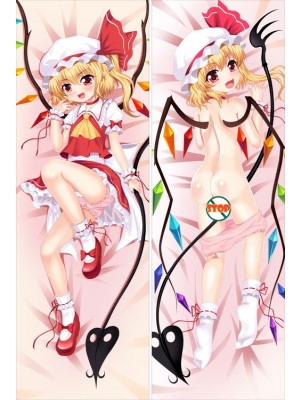 TouHou Project Flandre Scarlet Anime Dakimakura Waifu Pillow Case 