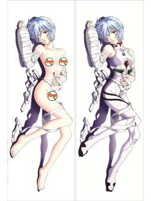 Neon Genesis Evangelion Rei Ayanami Anime Dakimakura Waifu Pillow Case 