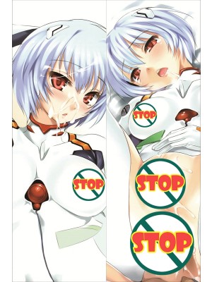 Neon Genesis Evangelion Rei Ayanami Anime Dakimakura Waifu Pillow Case 