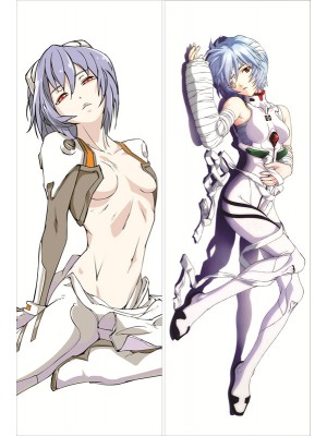 Neon Genesis Evangelion Rei Ayanami Anime Dakimakura Waifu Pillow Case 