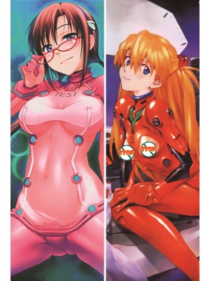 Neon Genesis Evangelion Asuka Langley Soryu Anime Dakimakura Waifu Pillow Case 