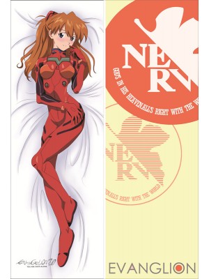 EVA Neon Genesis Evangelion Asuka Langley Soryu Anime Dakimakura Waifu Pillow Case 