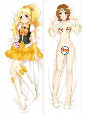 Pretty Cure Glitter Force Cure Rhythm Anime Dakimakura Body Pillow Cover 
