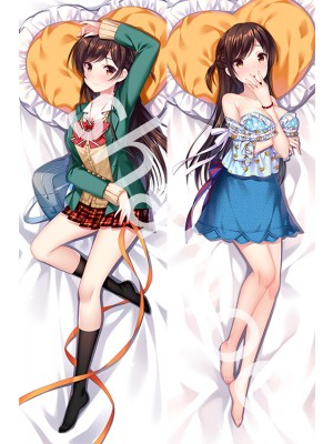 Kanojo, Okarishimasu Ichinose Chizuru Anime Dakimakura Pillow Cover