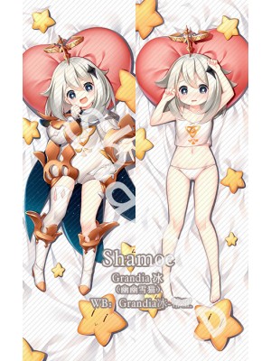 Genshin Impact Paimon Anime Dakimakura Pillow Cover
