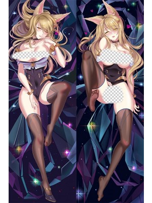 League of Legends Ahri the Nine-Tailed Fox Anime Dakimakura Pillow Cover