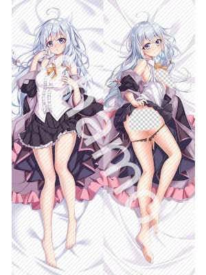 Wandering Witch: The Journey of Elaina Anime Dakimakura Pillow Cover