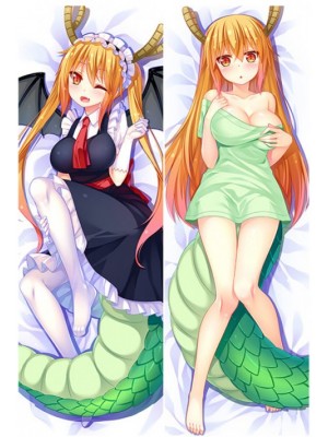 Miss Kobayashis Dragon Maid Tohru Anime Dakimakura Body Pillow Case
