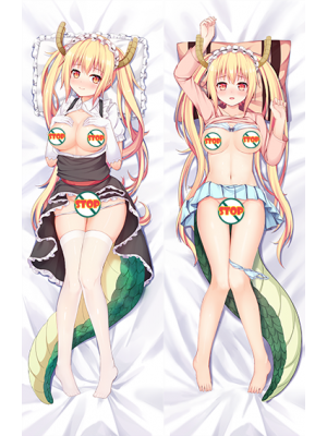 Miss Kobayashi's Dragon Maid Tohru Anime Dakimakura Japanese Hugging Body Pillow Cover