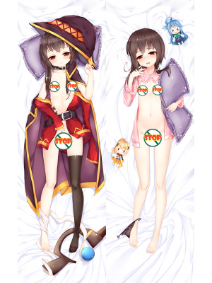 KonoSuba God's Blessing on This Wonderful World Megumin Anime Dakimakura Japanese Hugging Body Pillow Cover