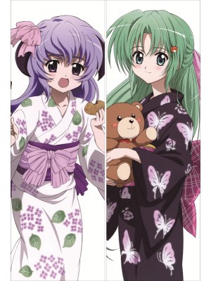 When They Cry Shion Sonozaki Anime Dakimakura Waifu Pillow Case 