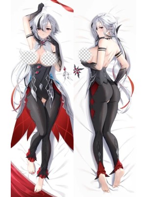 Genshin Impact Arlecchino Anime Dakimakura Body Pillow Cover
