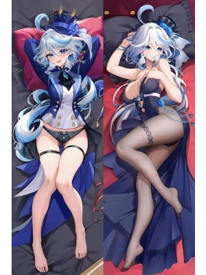 Genshin Impact Furina Anime Dakimakura Body Pillow Cover