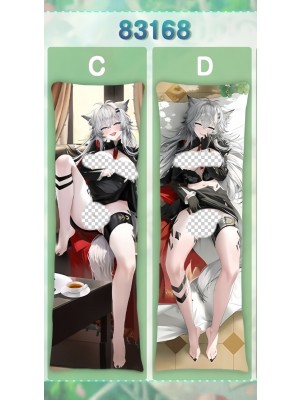 Arknights Lappland Anime Dakimakura Body Pillow Cover