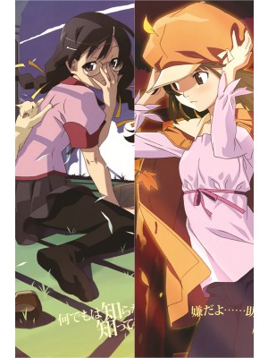 Bakemonogatari Anime Dakimakura Body Pillow Cover