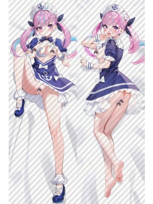 Virtual Youtuber Minato Aqua Anime Dakimakura Body Pillow Cover