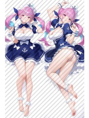 Virtual Youtuber Minato Aqua Anime Dakimakura Body Pillow Cover