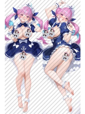 Virtual Youtuber Minato Aqua Anime Dakimakura Body Pillow Cover