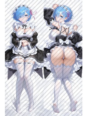 Re:Zero Rem Anime Dakimakura Body Pillow Cover