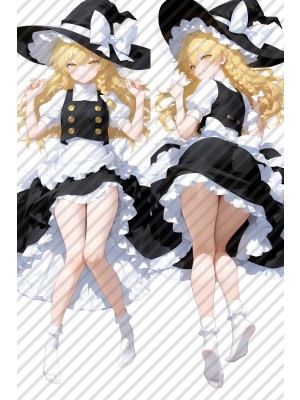 TouHou Project Marisa Kirisame Anime Dakimakura Body Pillow Cover