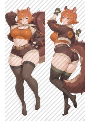 Marvel Rivals Squirrel Girl Anime Dakimakura Body Pillow Cover