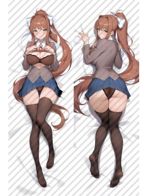 Doki Doki Literature Club! Monika Anime Dakimakura Body Pillow Cover