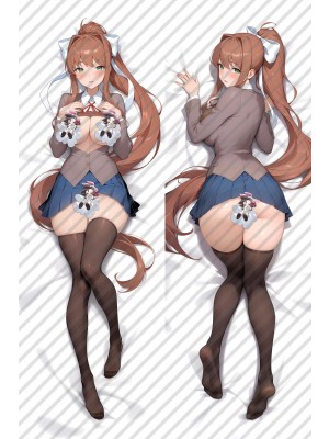 Doki Doki Literature Club! Monika Anime Dakimakura Body Pillow Cover