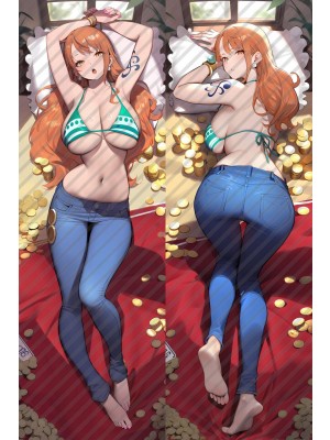 One Piece Nami Anime Dakimakura Body Pillow Cover