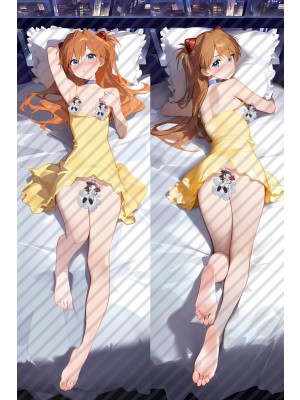 Neon Genesis Evangelion Asuka Langley Soryu Anime Dakimakura Body Pillow Cover