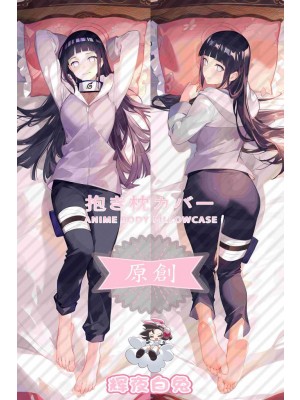 naruto Hyuga Hinata Anime Dakimakura Body Pillow Cover